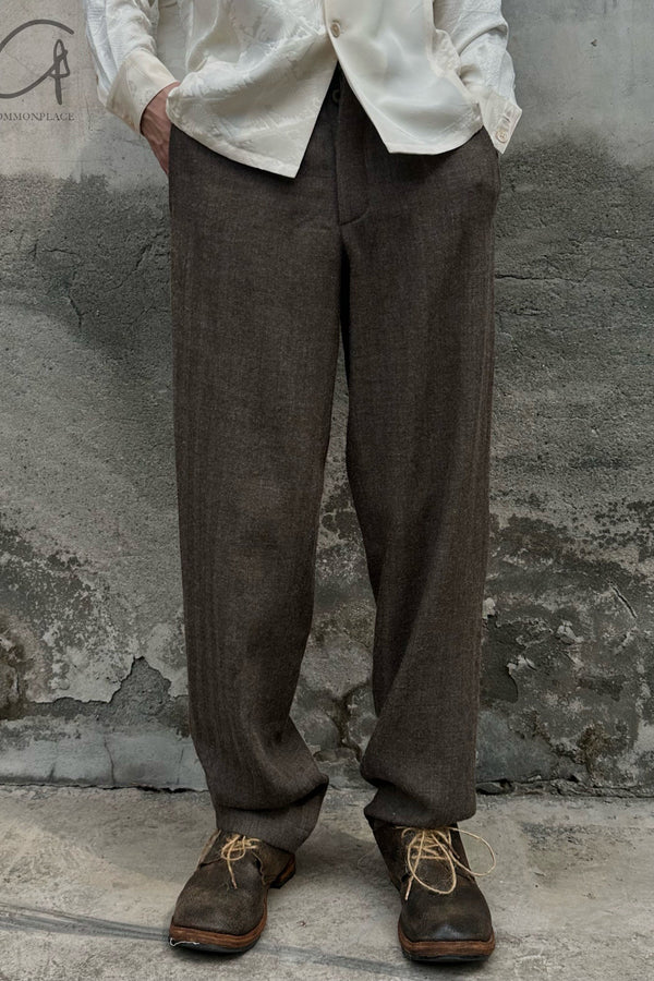 AVIVA JIFEI XUE Straight Leg Pants FW23-SLP9-GBR